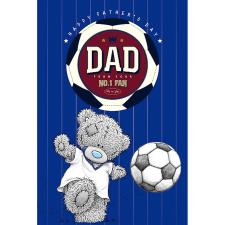 Dad with Football Me To You Bear Fathers Day Card With Beer Mat Image Preview